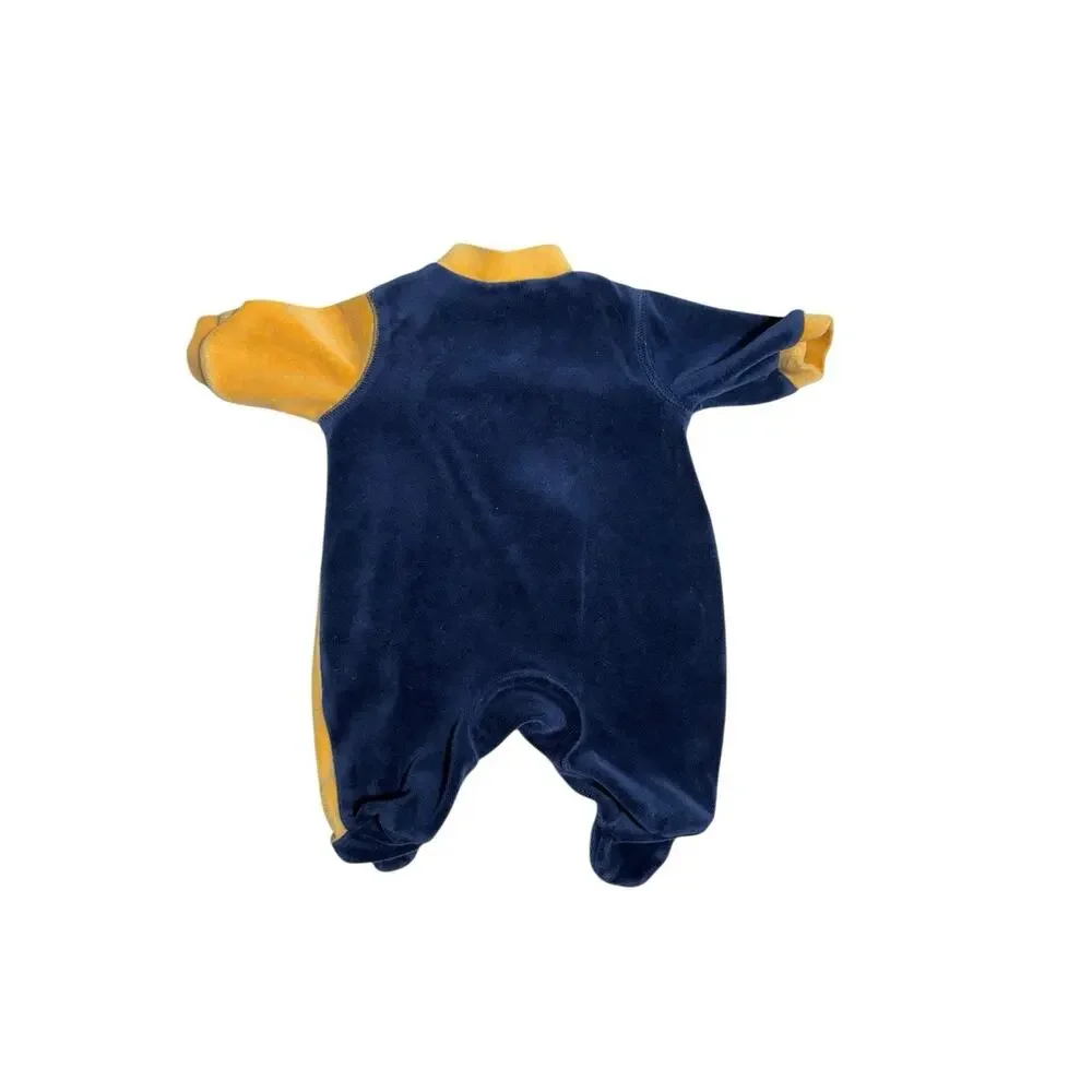 Disney Winnie the‎ Pooh vintage romper Tigger Footie Pajamas Jumper Newborn Rare